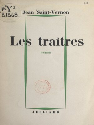 cover image of Les traîtres